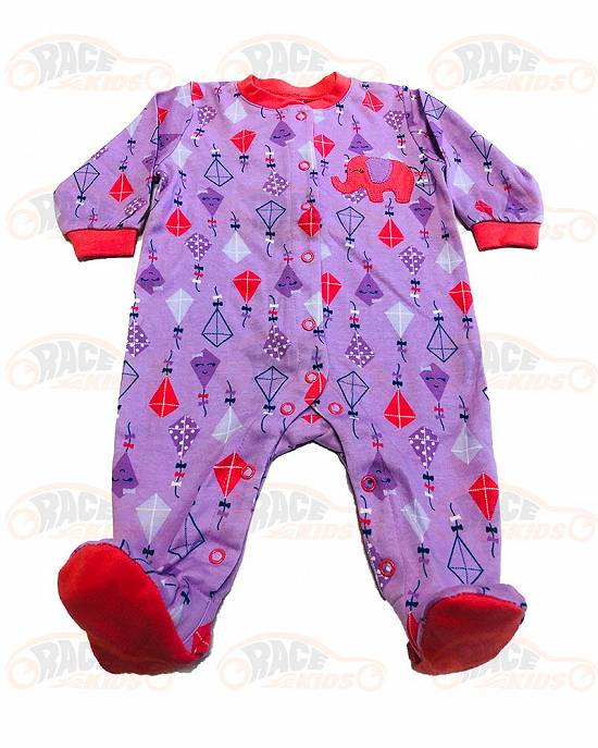 Pijamale cu botosei din bumbac Race Kids