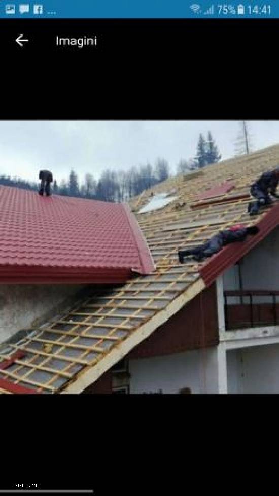 Executam acoperisee jgheaburii burlane la un pret convenabil