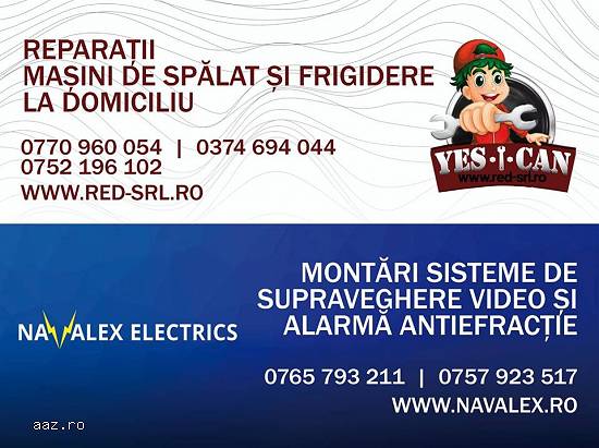 Reparatii Masini De Spalat- Frigidere- Instalare Aer Conditionat