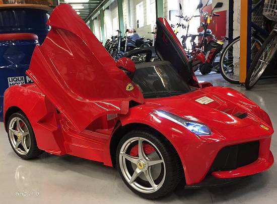 Masina Electrica LaFerrari Pentru Copii + Garantie New 2019