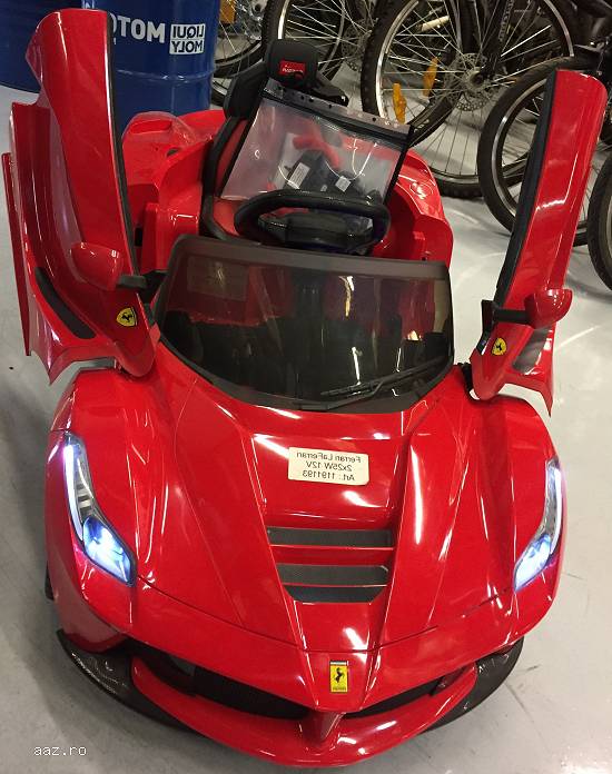 Masina Electrica LaFerrari Pentru Copii + Garantie New 2019