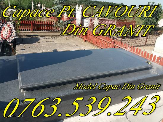 Capace Pentru Cavouri Din Granit Marmura