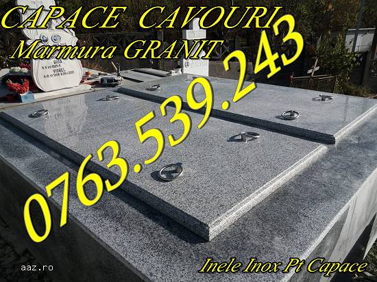 Capace Pentru Cavouri Din Granit Marmura
