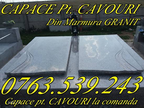 Capace Pentru Cavouri Din Granit Marmura