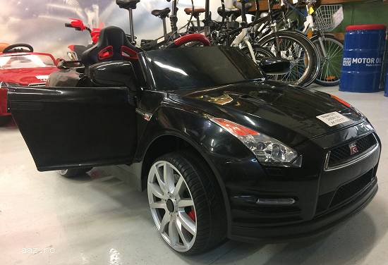 Masina electrica Nissan GTR R35 pentru copii Nou 2019