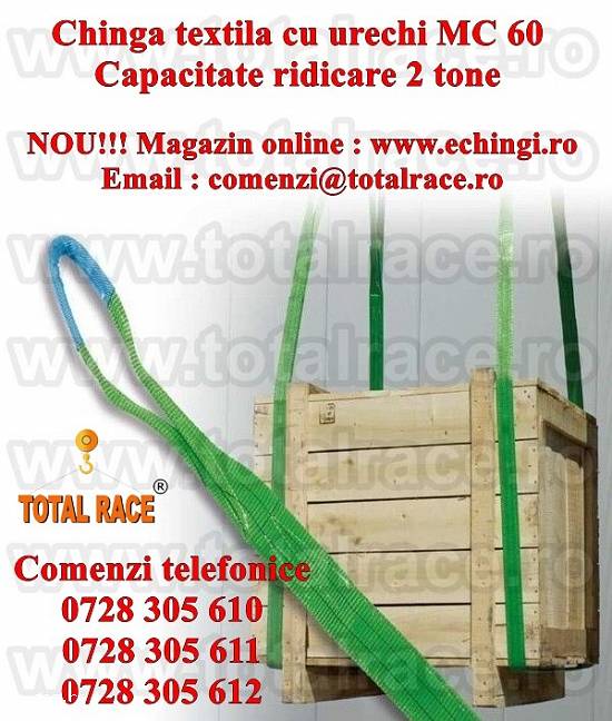 Sufe ridicare textile urechi 2 tone 4 metri