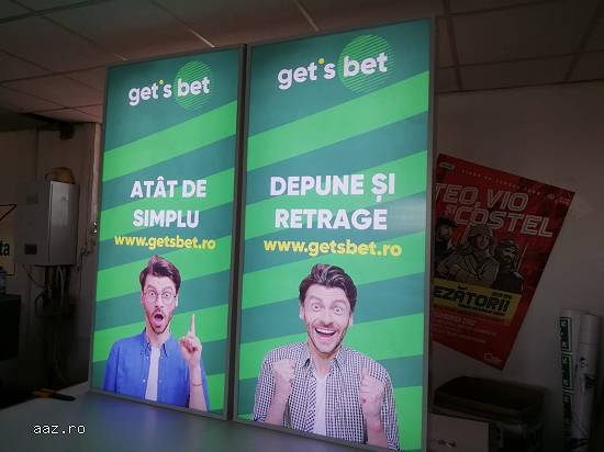 Casete luminoase - productie publicitara