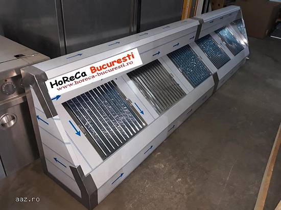 Hota inox de perete block-Type 3 m profesionala