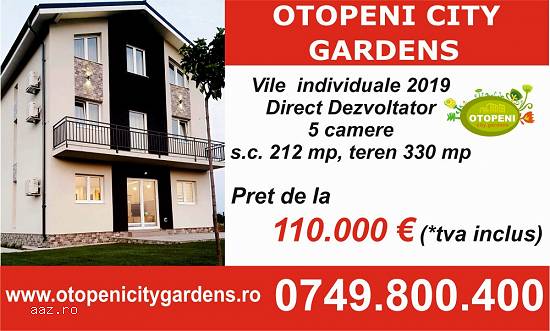 Vila 5 camere Otopeni City Gardens