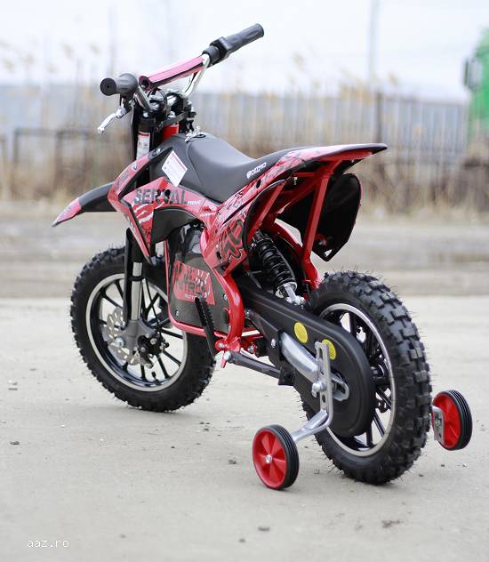 Mini motocicleta electric pentru copii NITRO Eco Serval 500W 10/10