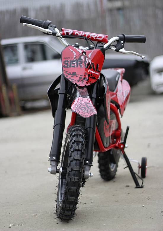 Mini motocicleta electric pentru copii NITRO Eco Serval 500W 10/10