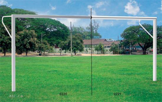 Porți fotbal fixe 7,   32x2,   44m