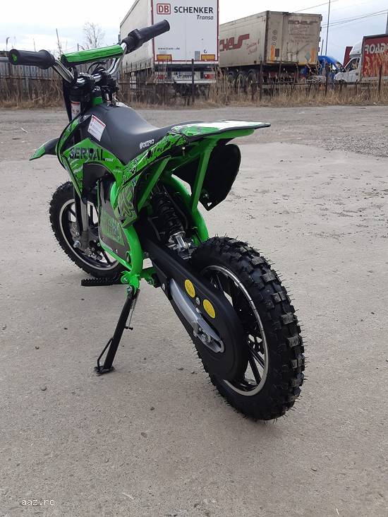 Motocicleta electric pentru copil 3- 9 ani,    NITRO Serval 500W 10/10