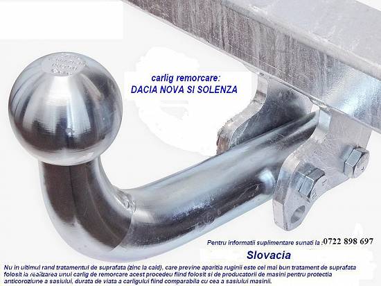 Carlig pentru : dacia nova - solenza - super nova