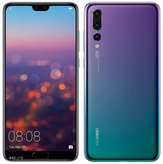 Noua Huawei P20 Pro Dual Sim 6.1 inchi CLT-L29 40MP 128GB Factory Telefon Unlocked