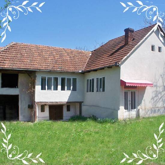 Casa judet Arad localitate Brazii cu piscina langa rau