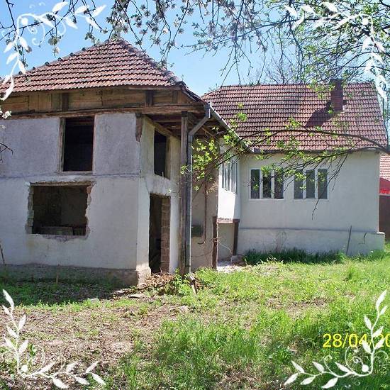 Casa judet Arad localitate Brazii cu piscina langa rau