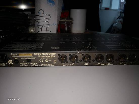 Vand Dynacord PowerMax 230 Crossover.