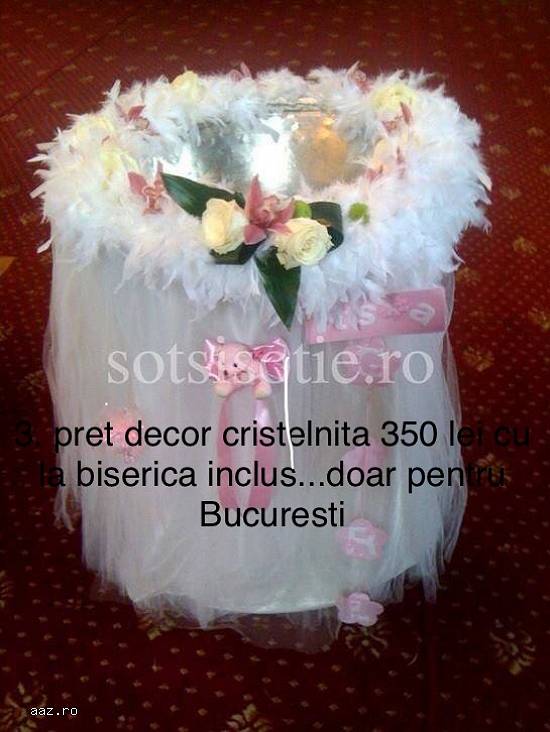 decor cristelnita botez