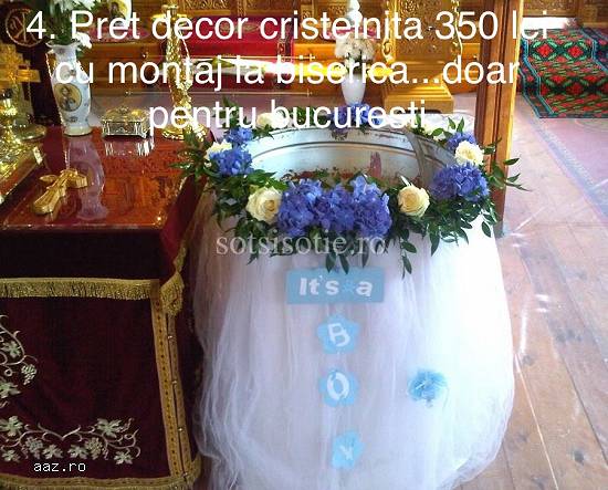 decor cristelnita botez