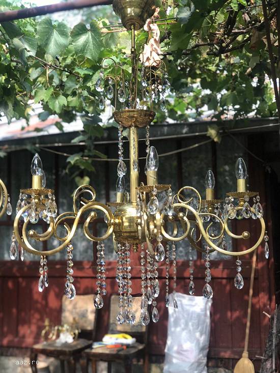 candelabre cu cristale