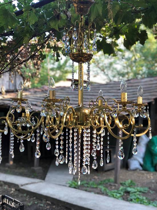 candelabre cu cristale