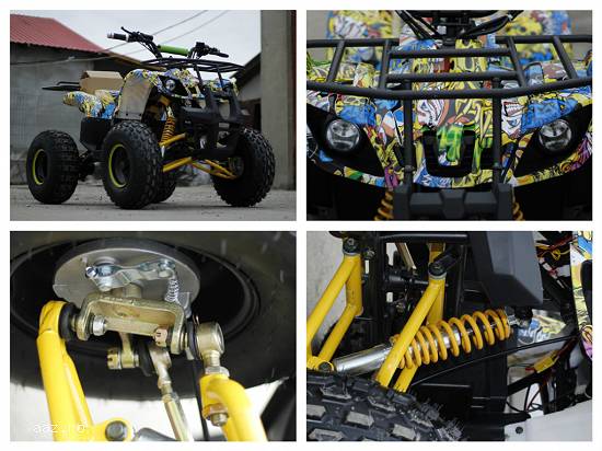 ATV Electric Nitro Toronto GRAFITI 1000W S8 48V cu Diferential si 5 Viteze
