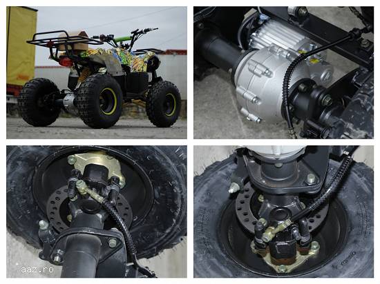 ATV Electric Nitro Toronto GRAFITI 1000W S8 48V cu Diferential si 5 Viteze