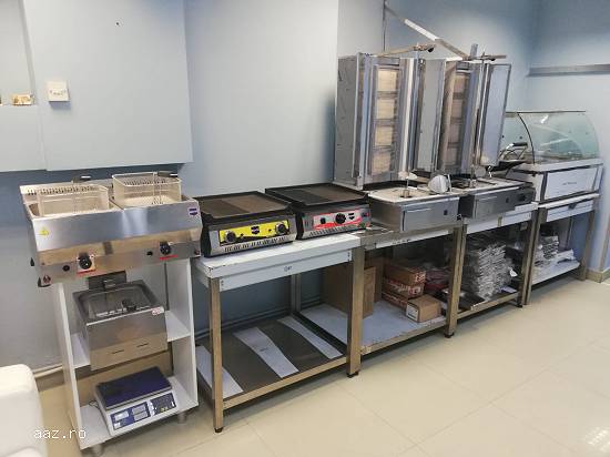 Utilaje dotare fast food/aparat gaz kebab-shaorma
