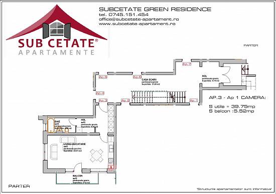 garsoniera spatioasa in constructie noua din caramida la super OFERTA 29900 EURO