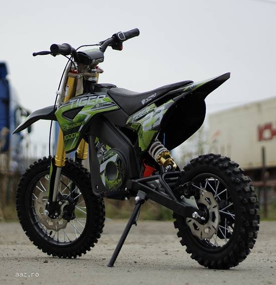 Motocicleta electrica Eco Tiger 1000W 36V 12/10