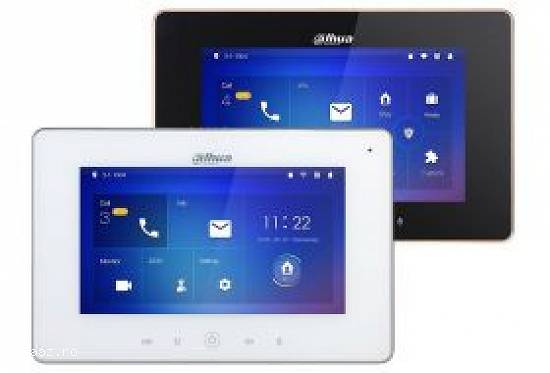Kit videointerfon IP wireless Dahua,    VTO2111D-W + VTH5221DW