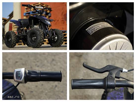 Mini ATV electric Pentru copil 2-7 ani cu motor de 350W 24V