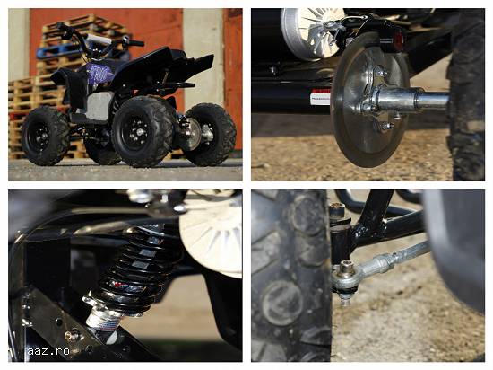 Mini ATV electric Pentru copil 2-7 ani cu motor de 350W 24V