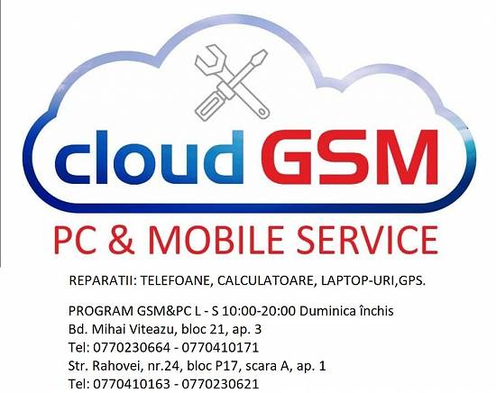 Reparatii Calculatoare si Telefoane - Cloud GSM