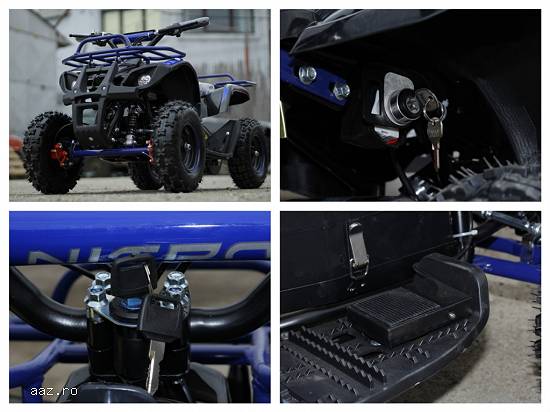 Mini ATV electric pentru copii NITRO Torino 1000W 48V  Deluxe