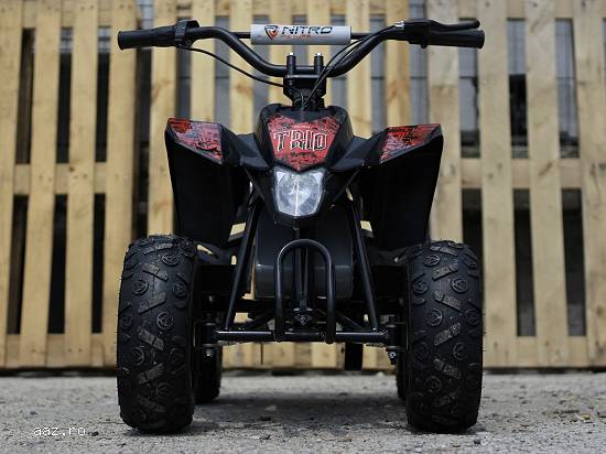 ATV Electric NITRO Eco Trio 350W 24V recomandat pentru copil 3-8 ani #portocaliu