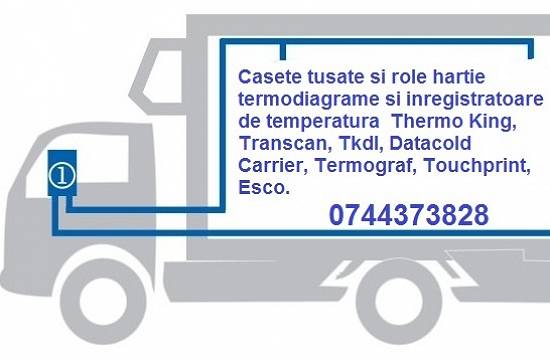 Role si casete tusate ptr. imprimante remorci frigorifice