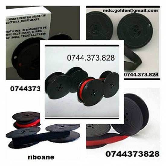 Banzi de 13 mm tus ptr.masina de scris,   masini de calcul,   calculatoare de birou.
