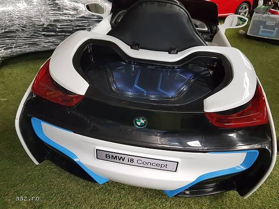 Masinuta Electrica Pentru Copii BMW i8 ALB NOU
