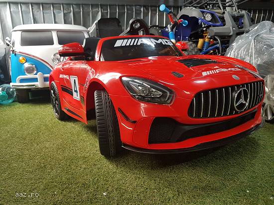 Masinuta electrica pentru copii Mercedes GT-R RED NOU