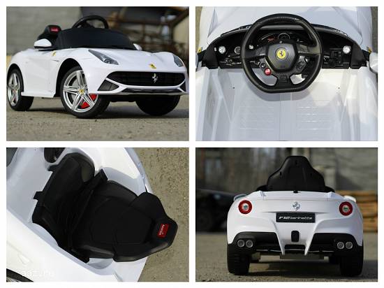 Masinuta electrica RASTAR Ferrari F12 12V Noua cu Garantie