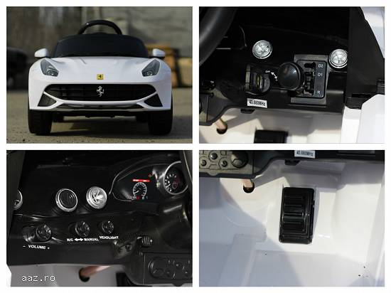 Masinuta electrica RASTAR Ferrari F12 12V Noua cu Garantie
