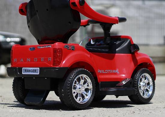 Carucior electric pentru copii 3 in 1 Ford Ranger 1x 25W 6V NOU #Red