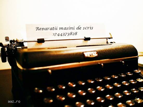 Reparatii masini de scris mecanice