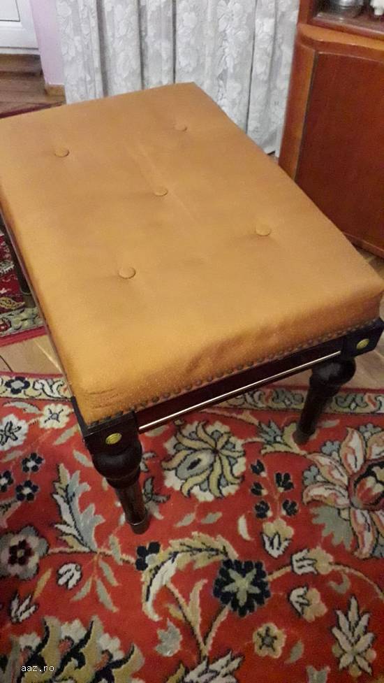Masa de toaleta cu oglinda pliabila si taburet