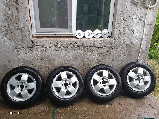 Jante Aliaj originale cu Cauciucuri Noi de Vara
