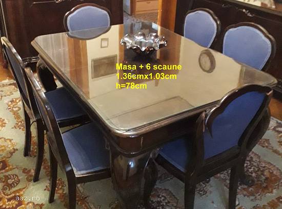 Vând 4 corpuri mobilă de sufragerie