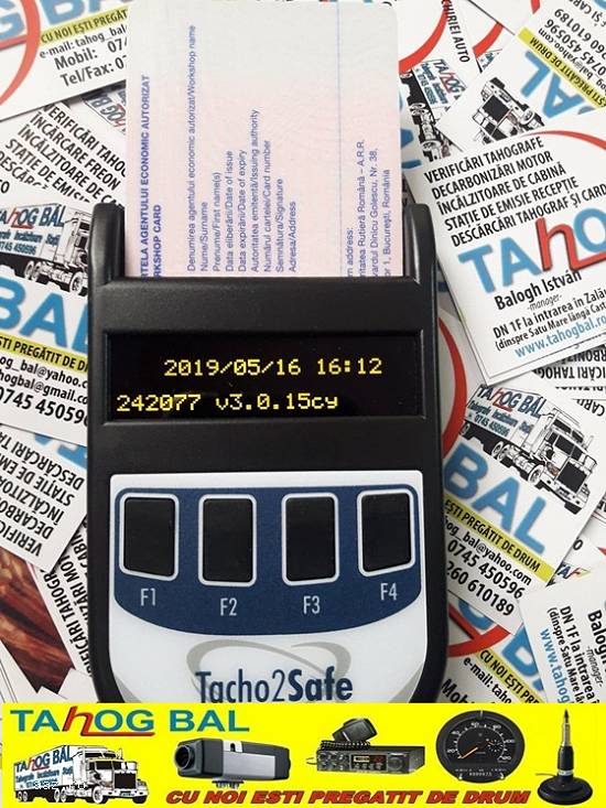 Cititor card si tahograf OFERTA 1300 CU TVA INCLUS