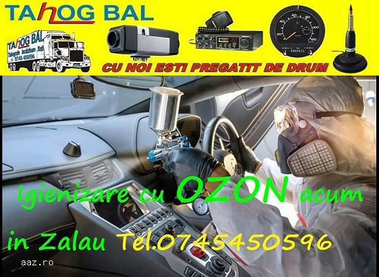 Igienizare autoturisme ZALAU